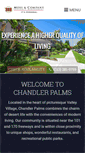 Mobile Screenshot of chandlerpalms.com